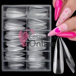 Tipsuri 240 bucati Soft Gel Tips Transparente Cod TPS100VV Stileto Lungi